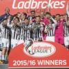 Ladbrokes League One trophy presentation