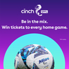 Win tickets to every home league match for the 2023/24 season with cinch