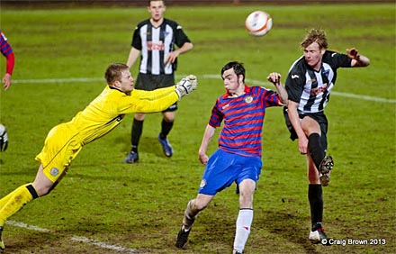 Blair Henderson v St Mirren