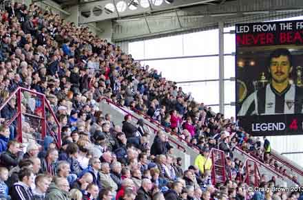 McCathie Stand v Cowdenbeath 