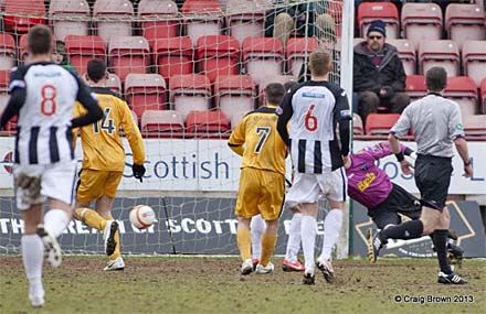 Steven McDougall nets his second