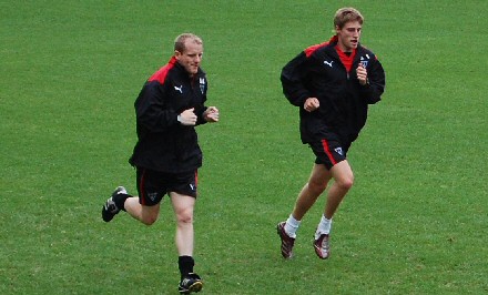 Alex Burke and Iain Williamson