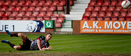 Shaun Byrne v Stenhousemuir