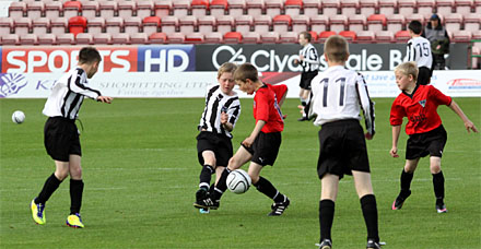 U12 and U13 at East End Park