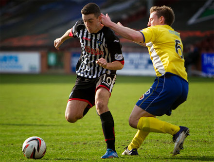 Shaun Byrne v Stenhousemuir