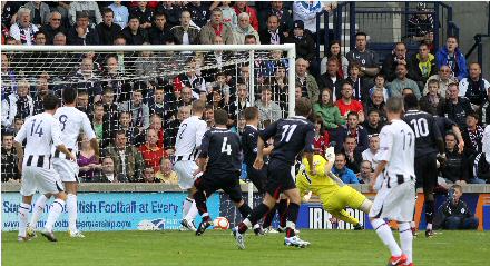 Ellis squeezes in second goal