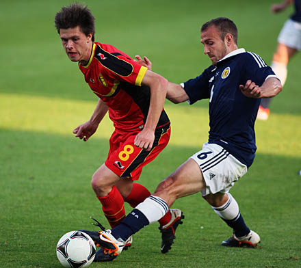 SCOTLAND U21s v BELGIUM U21s 