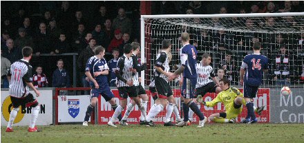 Ross County score v Dunfermline