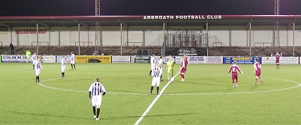 Arbroath v Dunfermline Reserves