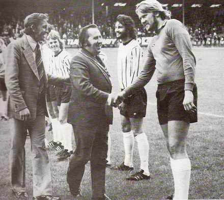 Geir Karlsen at the John Lunn Testimonial Match