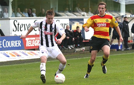 Greg Ross v Partick Thistle 18/10/08