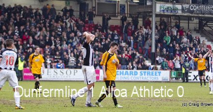 Dunfermline Athletic 1 Alloa Athletic 0