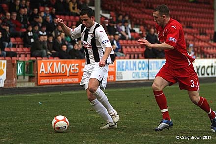 Steven McDougall, Dunfermline v Morton