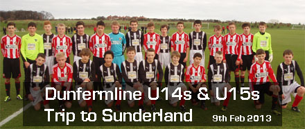 U14s and U15s tour to Sunderland