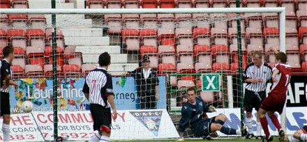 Arbroath score v Dunfermline