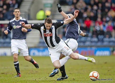 Callum Morris v Raith Rovers