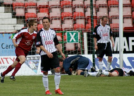 Arbroath score v Dunfermline