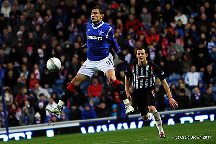 Alex Keddie v Rangers