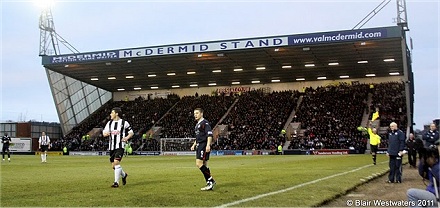 Starks Park: away stand