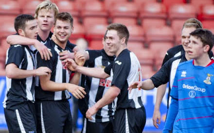 Dunfermline third goal v ICT