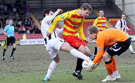 Liam Buchanan v Partick Thistle