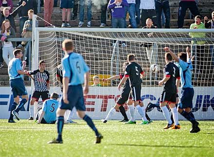 Forfar score second goal v Dunfermline