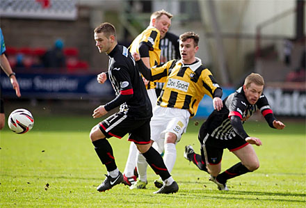 Ryan Wallace v East Fife