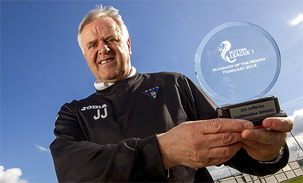 JIM JEFFERIES MANAGER OF THE MONTH FEB 2014