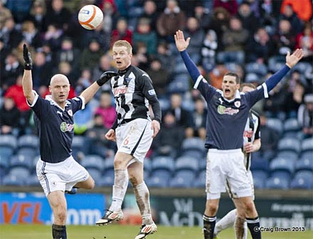 Andy Geggan v Raith Rovers