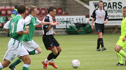 David Graham v Hibs 18.07.09