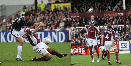 Hearts v Dunfermline 28/10/06