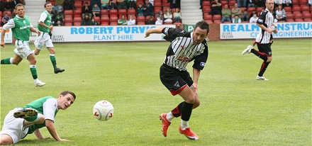 David Graham v Hibs 18.07.09