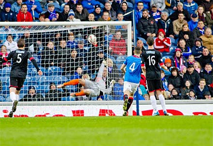 Callum Gallagher nets Rangers second