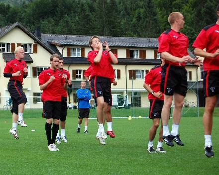 Pars training in Obertraun