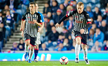 Andy Geggan at Ibrox