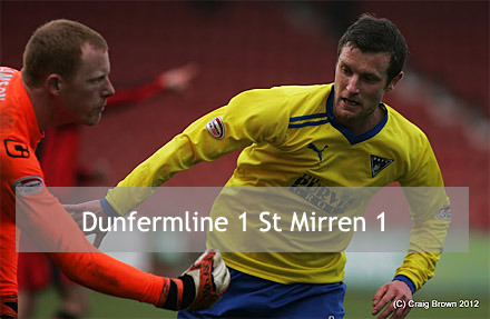 Dunfermline 1 St Mirren 1