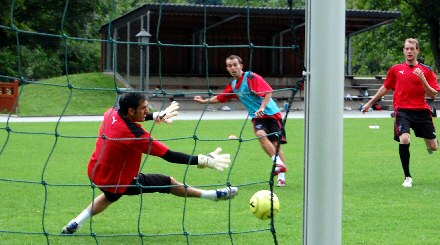 Pars training in Obertraun