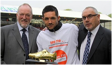 Gary Mason with Pete Campbell and John Swift