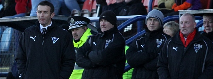 Pars dug out at Links Park