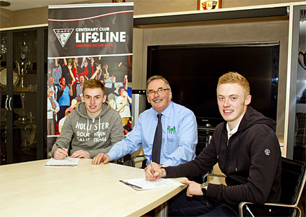 ALLAN SMITH &amp; ROSS MILLEN SIGNING