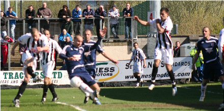 Calum Woods scores v Ross County