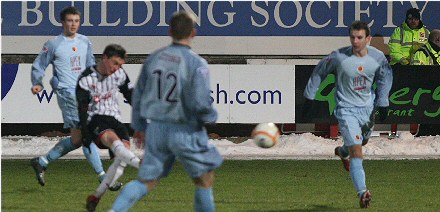 Joe Cardle makes it Dunfermline 6 Stenhousemuir 0