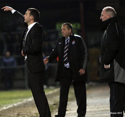 Jim McIntyre and Jimmy Calderwood