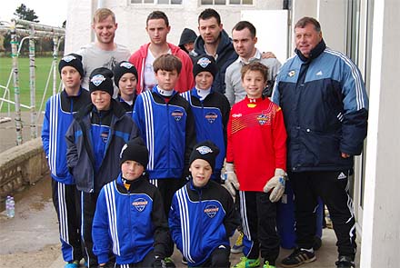 Gulfcoast United from Florida visit Dunfermline