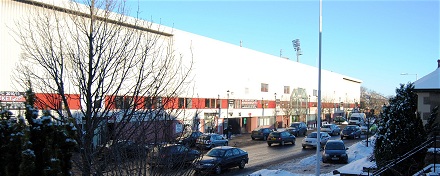 Halbeath Road outside East End Park