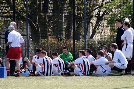 Half Time at Dalgety Bay