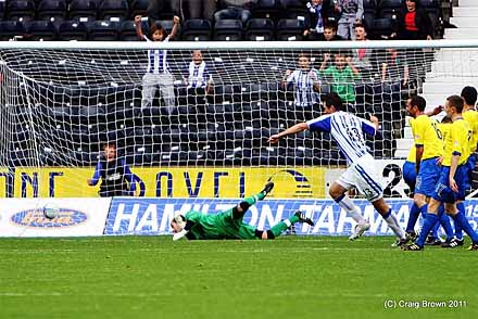 Kilmarnock's Kroca scores the winner