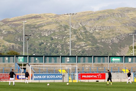 Half Time at Forthbank