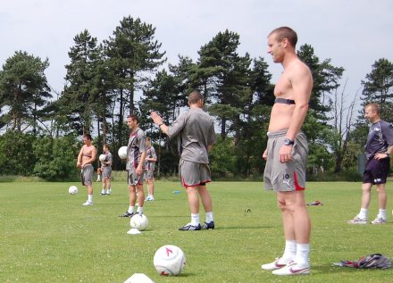 Pre Season training 3rd July 2009