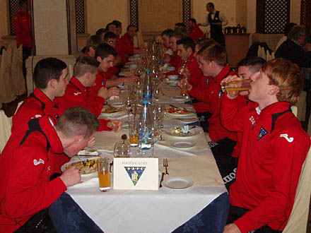 AENEAS ATLANTICA MEAL TIME FOR PARS U20s